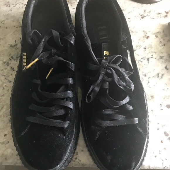 Puma Shoes Black Velvet Puma Fenty Creepers For Men Poshmark